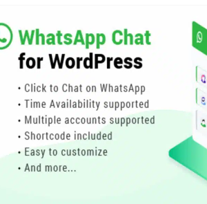 Chat Whatsapp Wordpress Pro